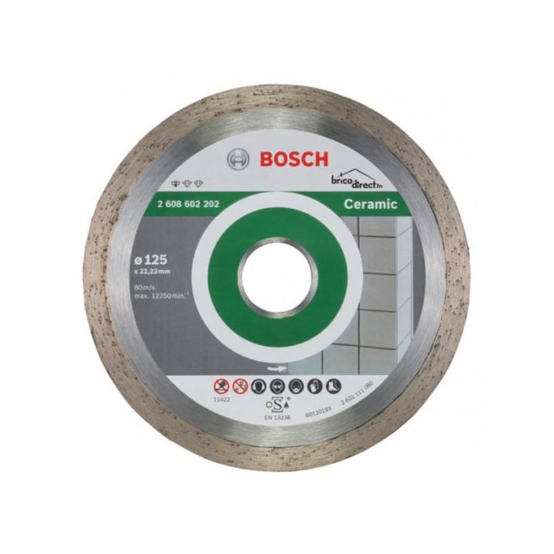 DISQUE DIAMANT BOSCH CERAMIC 125 202