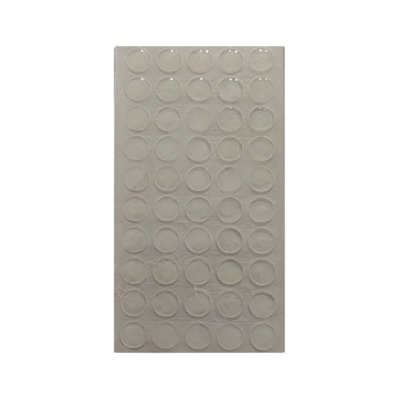 JOINT DE PORTE ANTICHOC ADHESIF TRASPARENT 50PCS