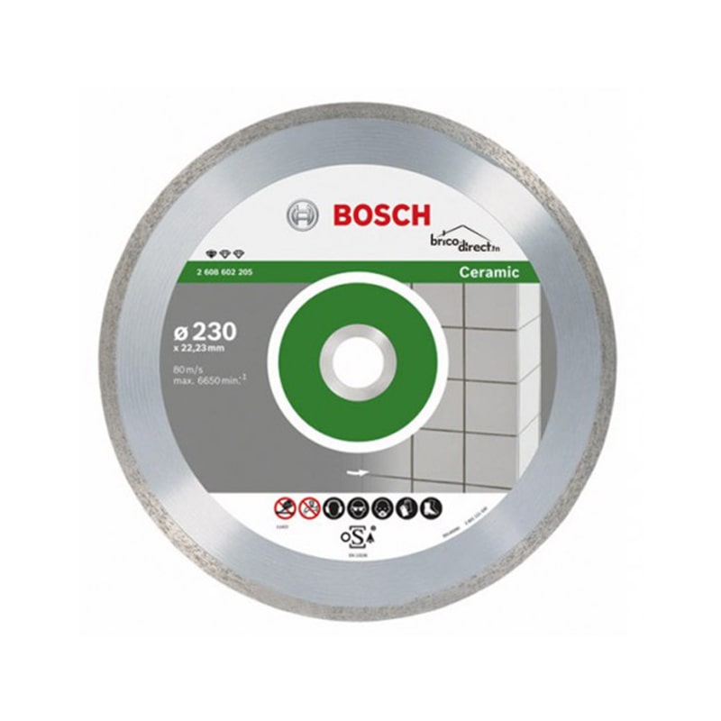 DISQUE DIAMANT BOSCH CERAMIC 230 205