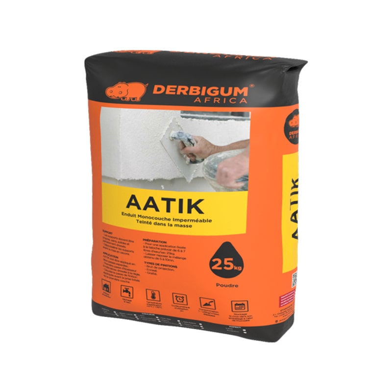 MASTIC DERBIGUM ATIK EXTERIEUR BLANC GG RUGUEUX 25KG