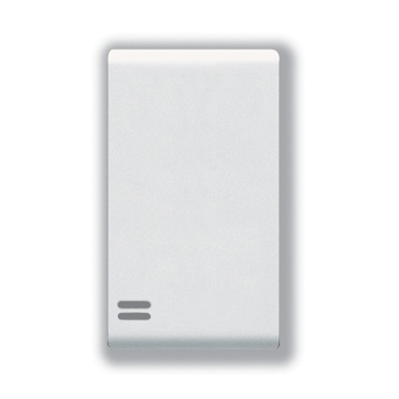 BOUTON POUSSOIRE REF 45B05L BLANC AVEC VOYANT