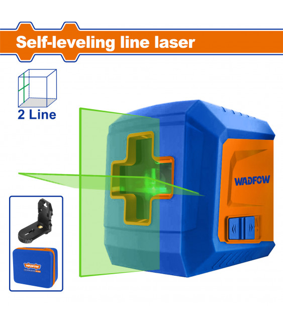 NIVEAU LASER 30M 2 LIGNES WLE2M02
