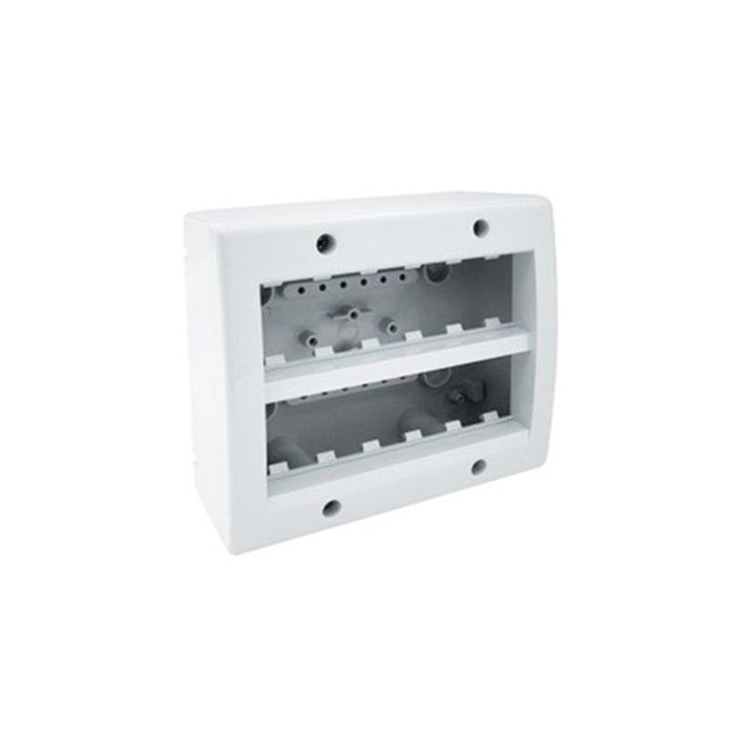 BOITE APPARENTE 12 MODULE SOMEF BLANC