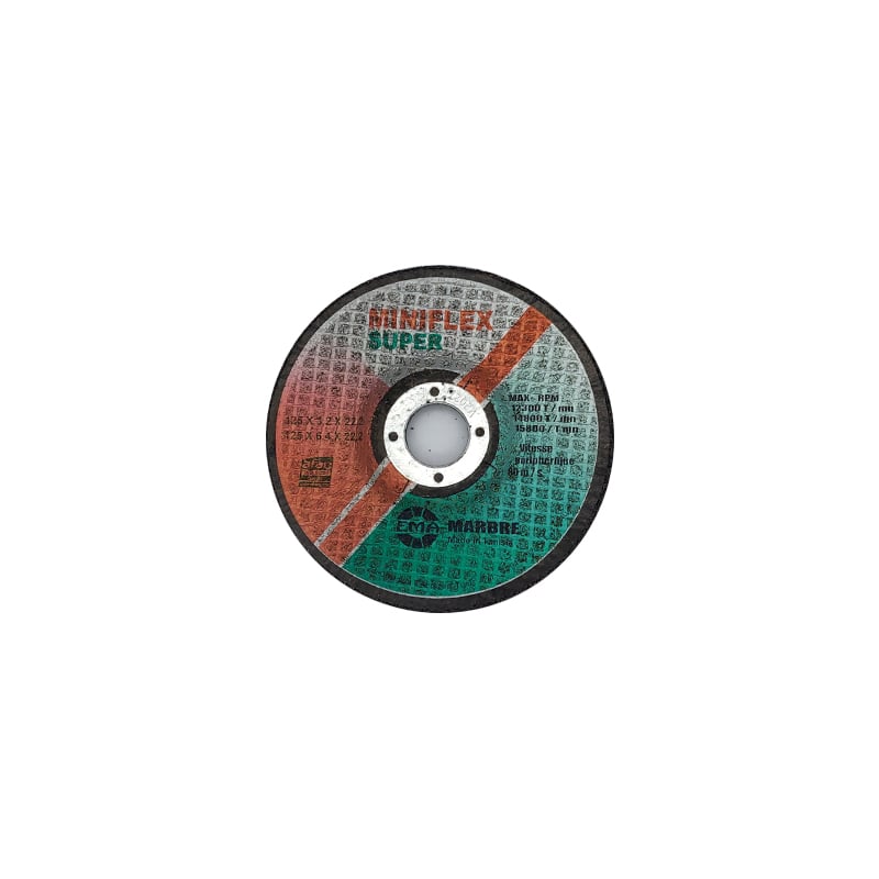 DISQUE PIERRE 125X3,2 DISCOFLEX