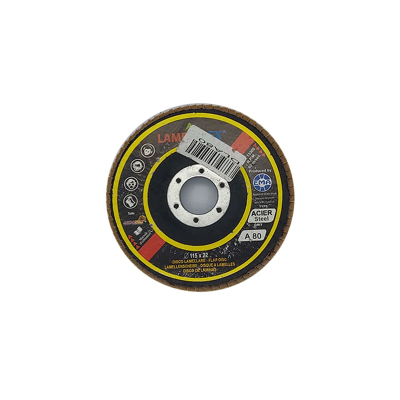 DISQUE LAMELLE PLAT ACIER 115 A80