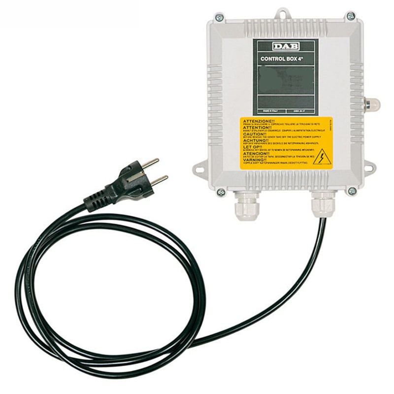 COFFRET CONTROL 4"M 1CV DAB
