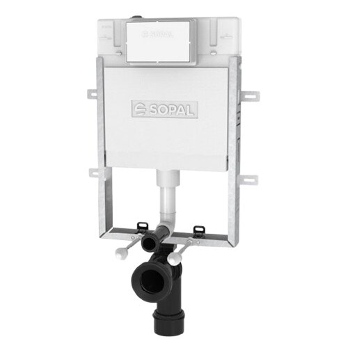 CHASSE ENCASTRE SOPAL AVEC PLAQUE