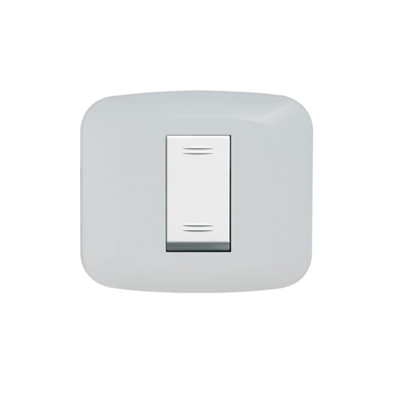PLAQUE SOMEF YES CARRE 45PS1BB BLANC
