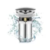 BONDE CLIC CLAC ROND 32mm CHROME SEDAL
