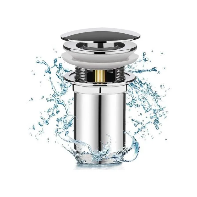 BONDE CLIC CLAC ROND 32mm CHROME SEDAL