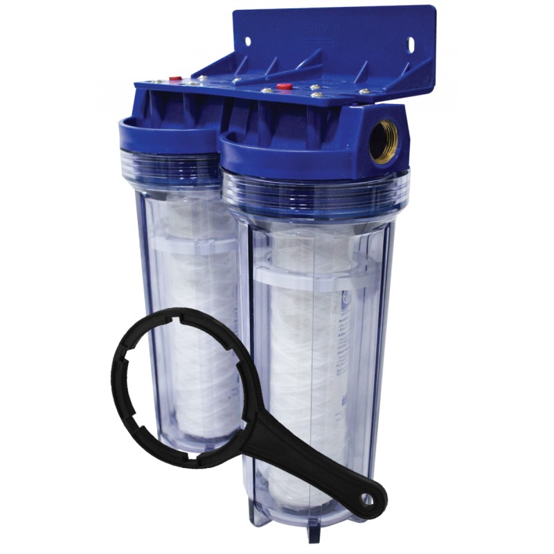 FILTRE A EAU DOUBLE EJIM JCU3016