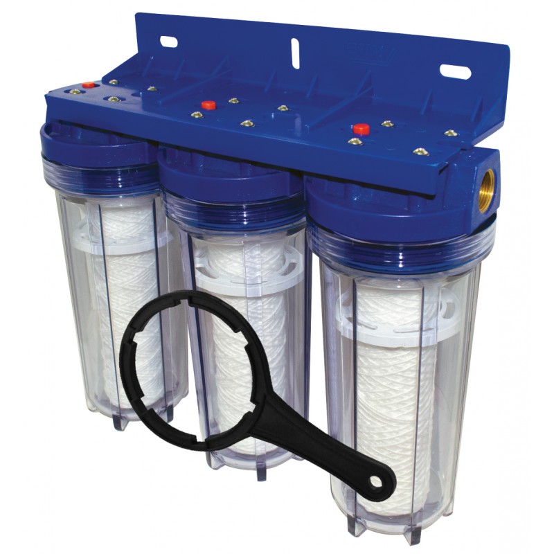 FILTRE A EAU TRIPLE EJIM JCU3017
