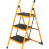 ESCABEAU ACIER 3 MARCHES LARGES MAX 150KGS TOLSEN 62683