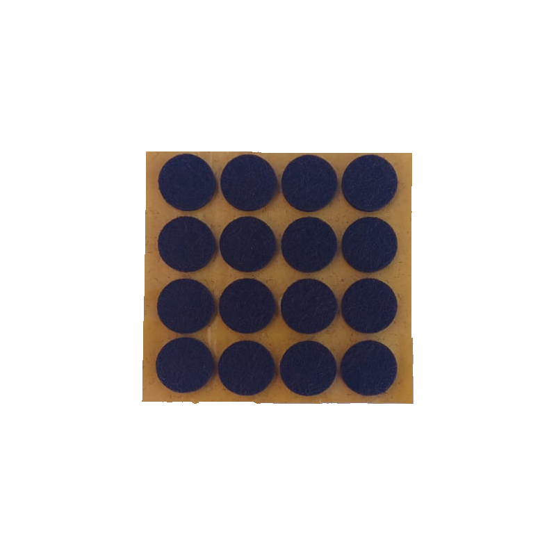 Patin Adhésif Rond 13mm 16pcs