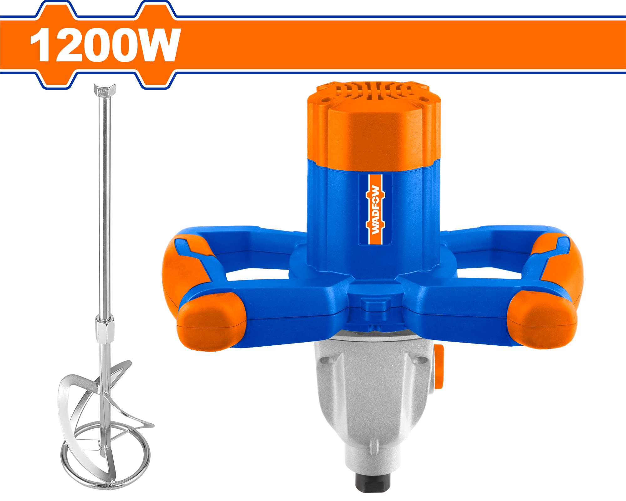 MIXEUR BETON 1200W WADFOW
