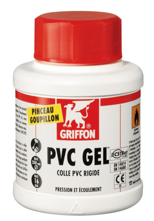 COLLE PVC PRESSION GEL 500ML GRIFFON