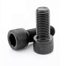 BOULON ACIER NOIR Tête Hexag femelle 5*30