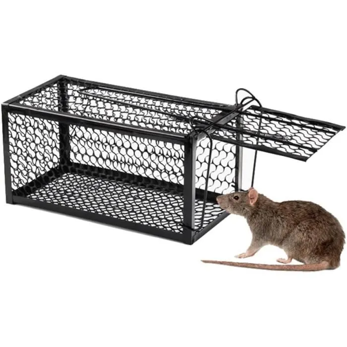 CAGE ATTRAPE RAT ET SOURIS METAL