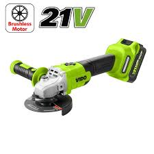Meule à disque à 2 batteries 21V 115mm VIDO