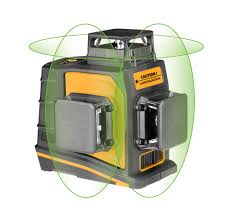 NIVEAU LASER 12 LIGNES VERTS RECHARGEABLE TOLSEN 35155
