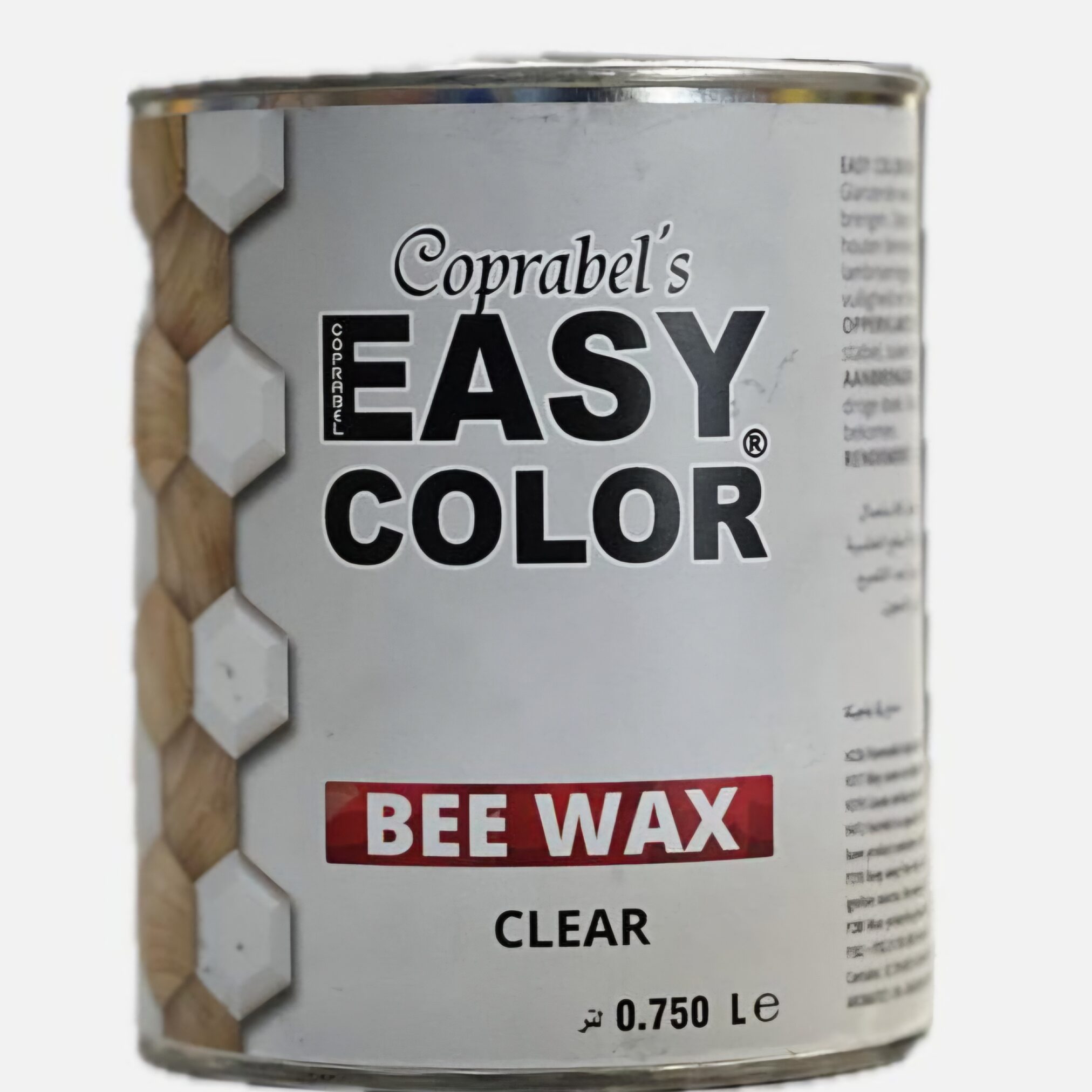 Cire Pour Bois BEEWAX Transparent 750ml EASYCOLOR