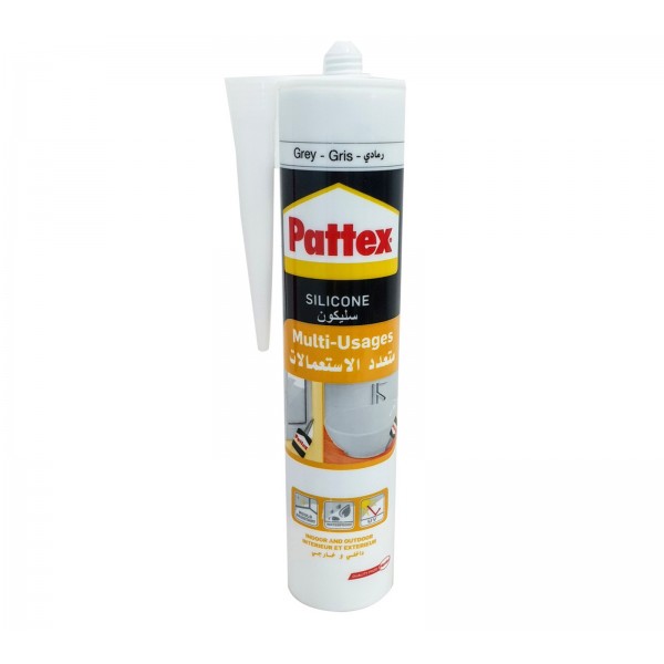 SILICONE PATTEX GRIS