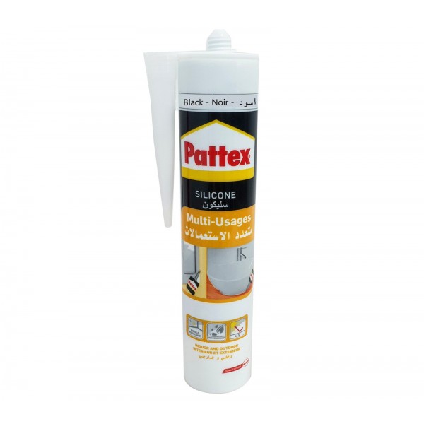 SILICONE PATTEX NOIR