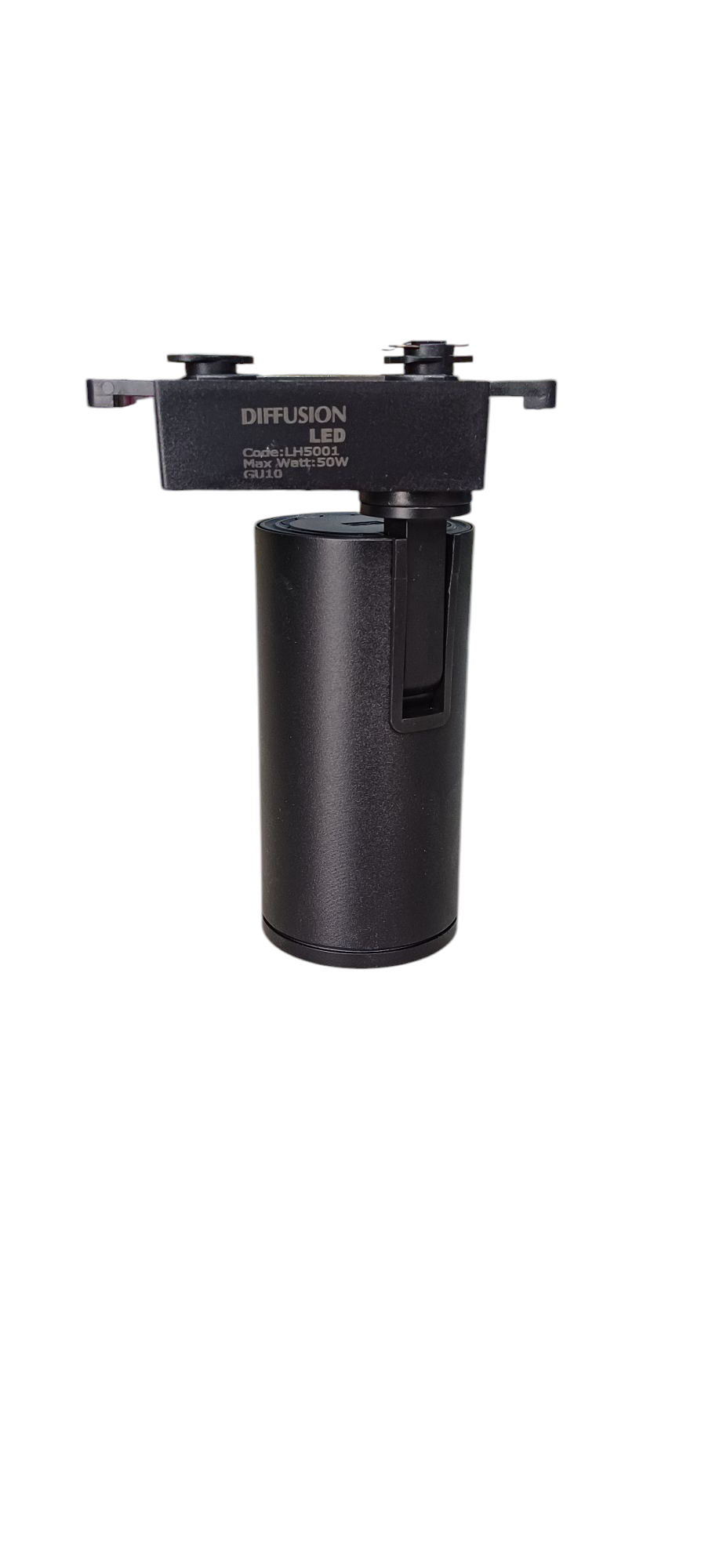 PROJECTEUR SUR RAIL A DOUILLE GU10 Noir