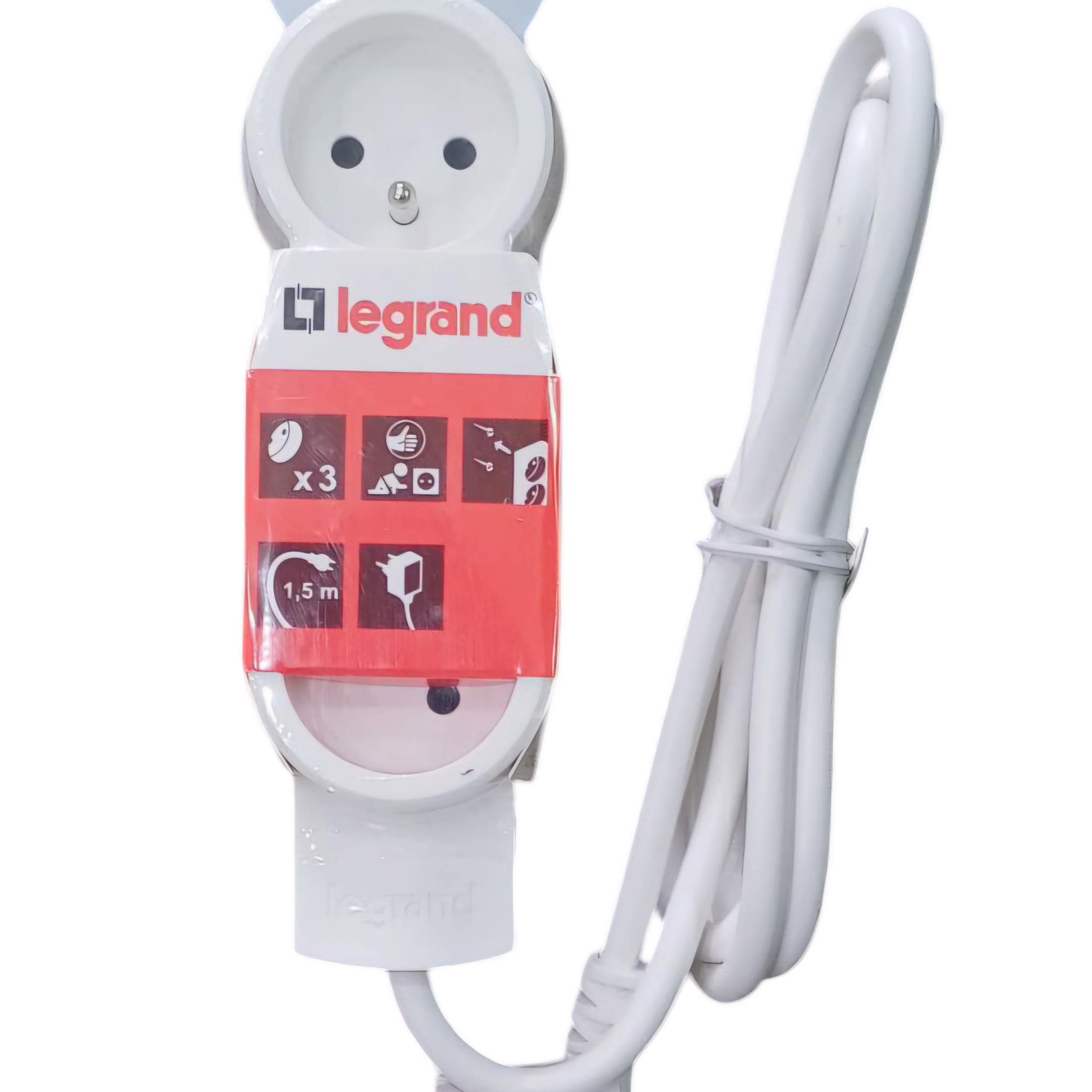 BLOC MULTIPRISE 3 PRISES LEGRAND