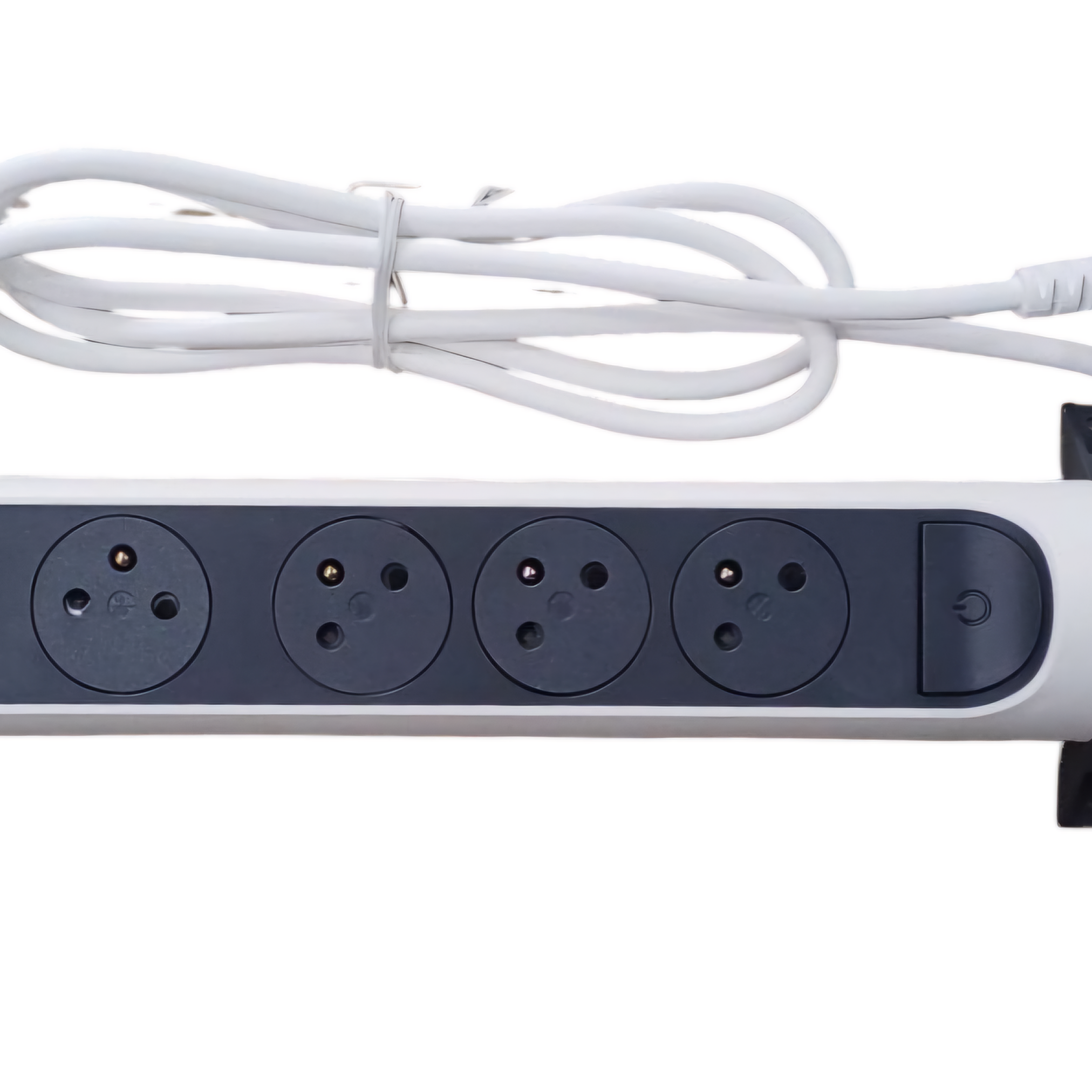 BLOC MULTIPRISE 4 PRISES orientable avec sécurité enfants et interrupteur parafoudre LEGRAND