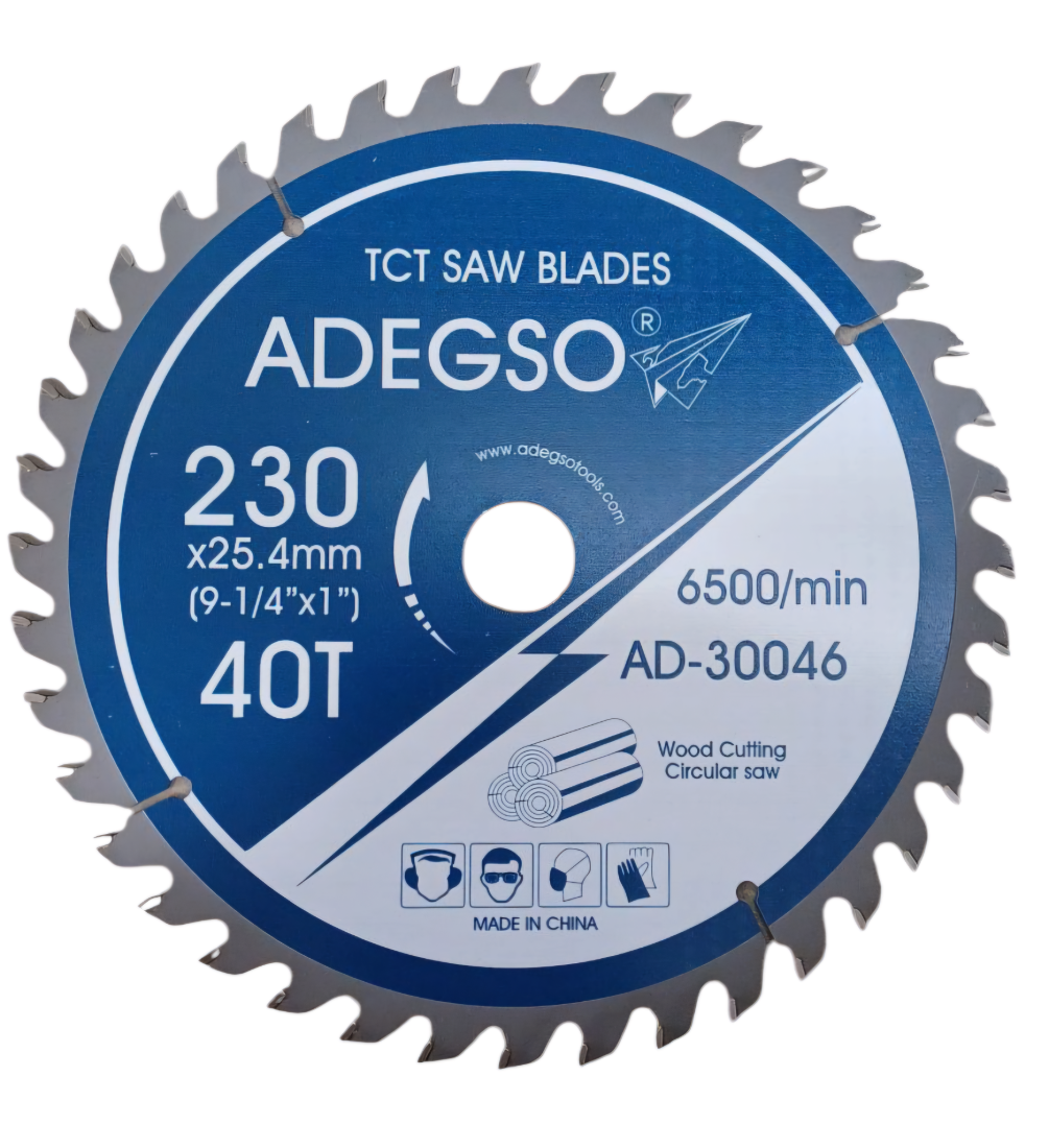 DISQUE COUPE BOIS 40 DENTS 230MM ADEGSO
