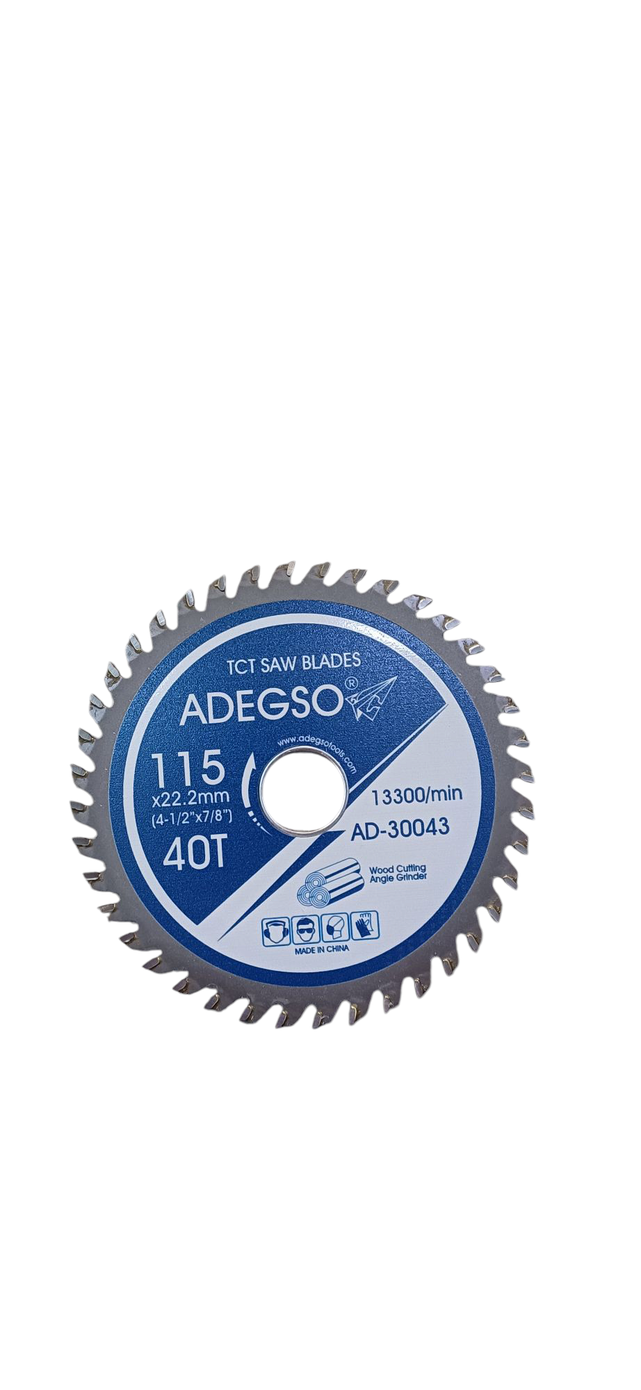 DISQUE COUPE BOIS 40 DENTS 115MM ADEGSO