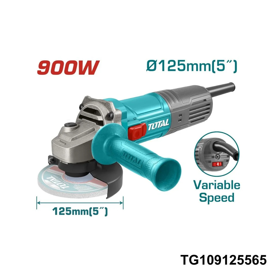 Meule à disque 125mm 900w TOTAL avec variateur de vitesse